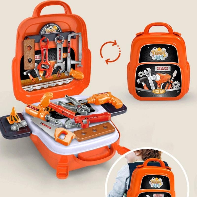 Gardening Tools Toddler - 76HF Kinder-Werkzeug-Set, Kleinkind-Werkzeug-Set, Kinder-Werkzeugkasten, Spielzeug, Bohrer,
