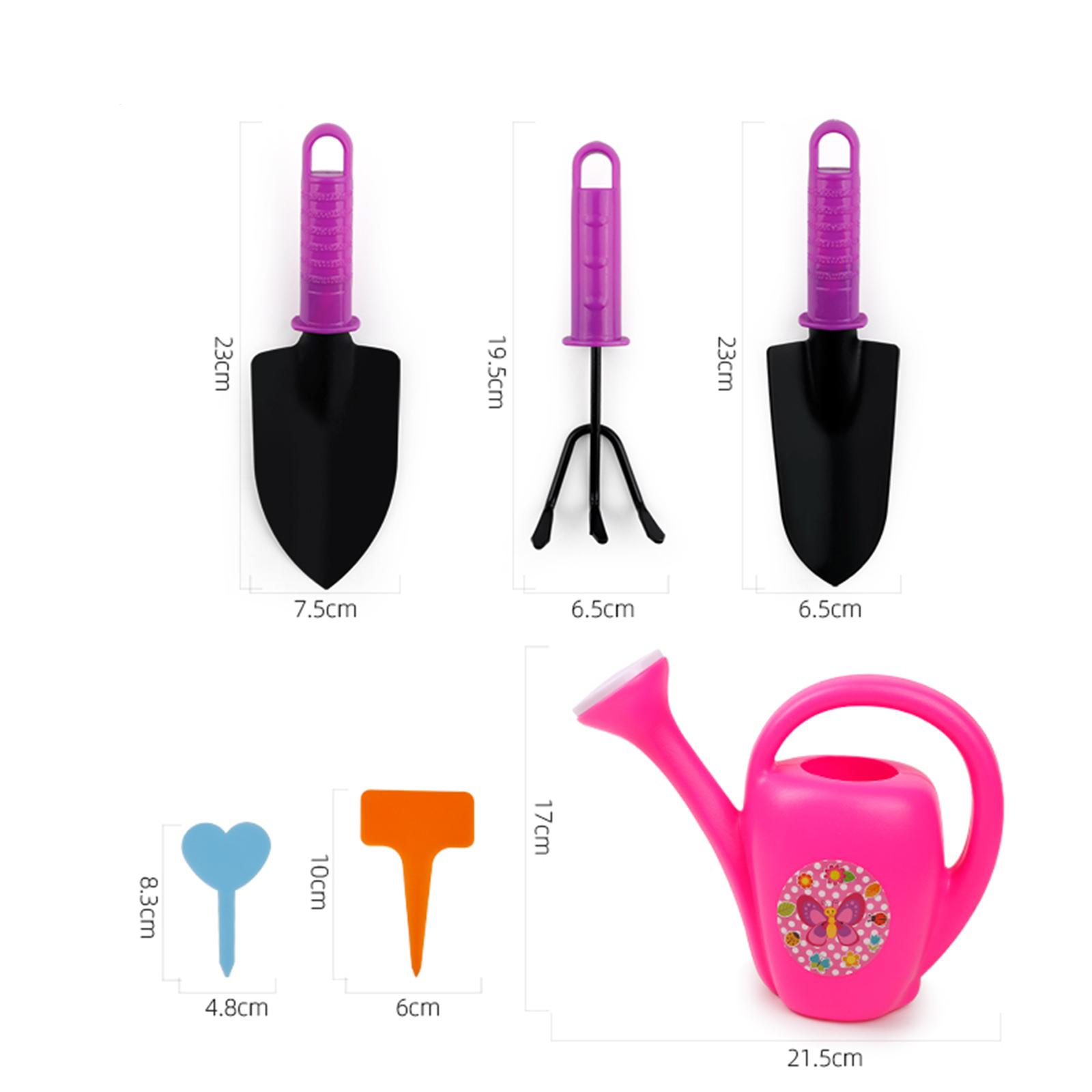 Gardening Tools Toddler - Kinder-Gartenwerkzeug-Set mit Tragetasche Aktivitäts-Set Pflanzenwerkzeuge Handwerkzeuge
