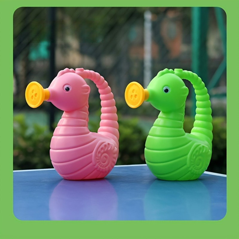 Gardening Tools Toddler - Kinder-Gießkanne für Kleinkinder Blumengarten Strand-Spielzeug Cartoon-Seepferdchen