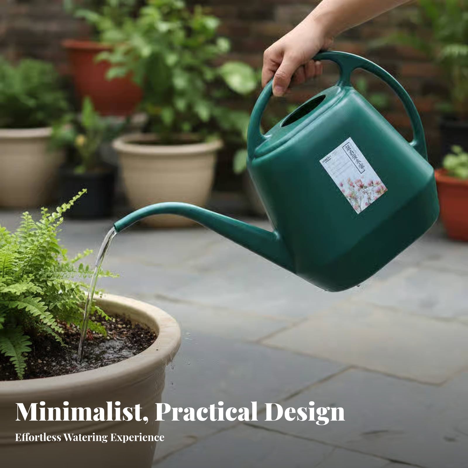 Watering Can Long Spout - Gießkanne mit langem Auslauf, leichtes Design,