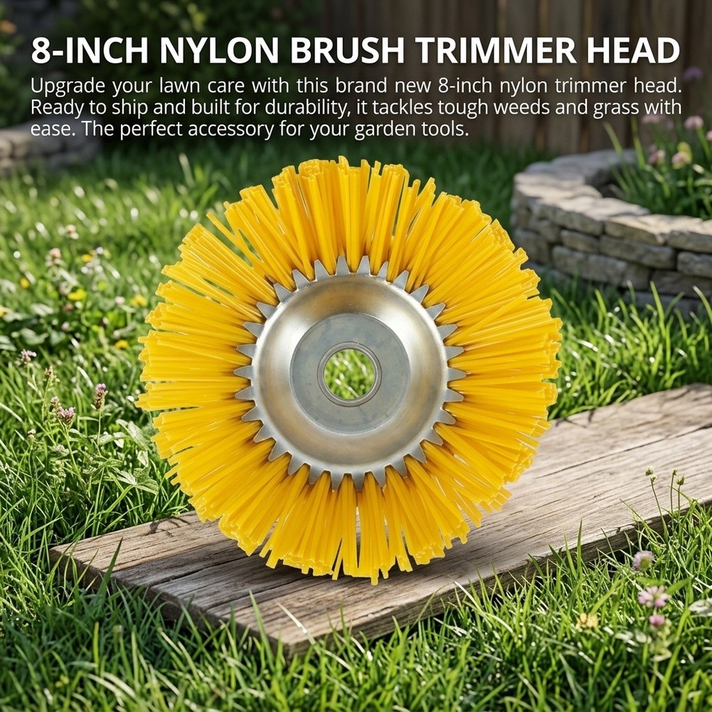 Gardening Tools Yellow - Gartenschneidewerkzeug, 8-Zoll-Trimmerfaden für die Pflege des