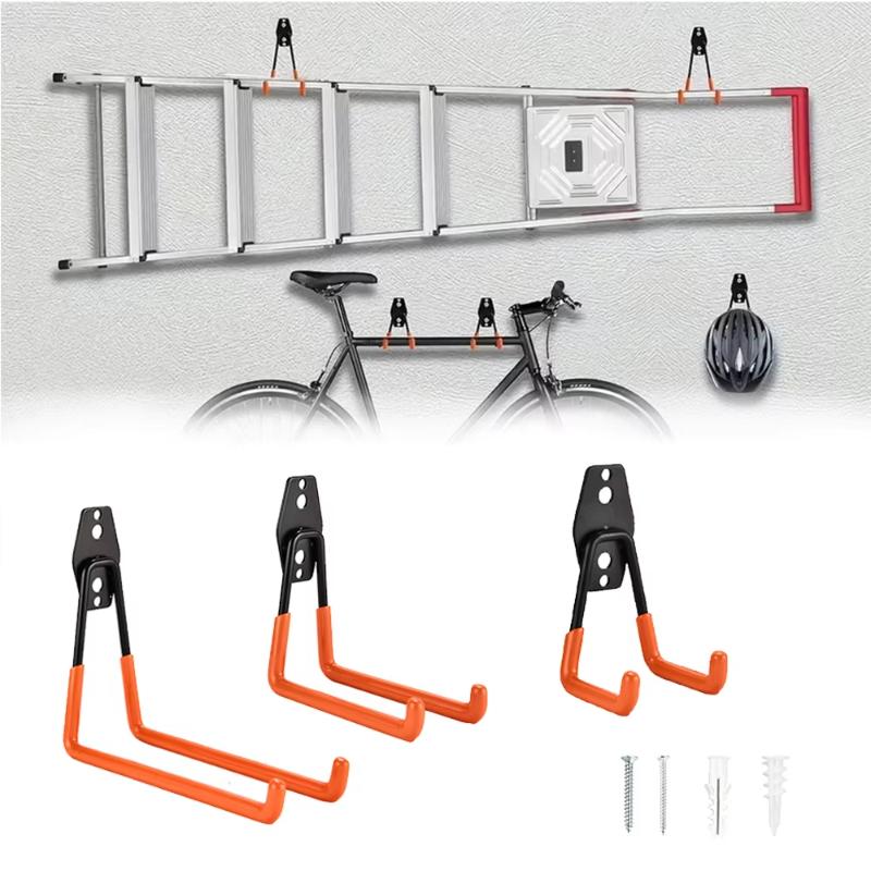 Gardening Tools Organizer - N$ Hochleistungs-Wandhaken aus Eisen, Garagen-Organizer, Fahrrad-