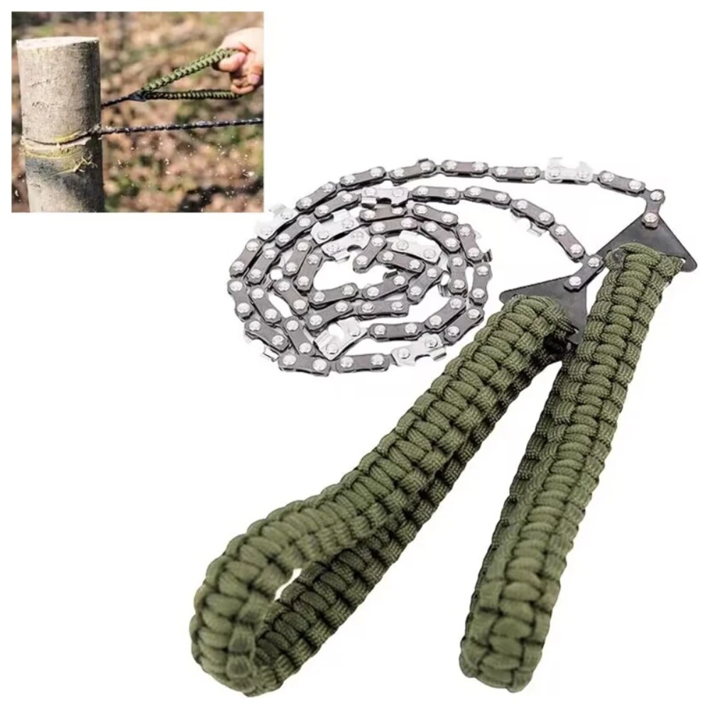 Garden Hand Trowel - Manuelle Mini-Kettensäge Regenschirm Seil griff Garten