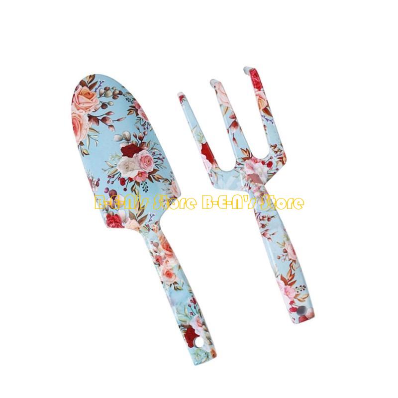 Gardening Tools Trowel - Y1AD Damen-Gartenwerkzeug-Set, Handkelle, Gabel aus Edelstahl