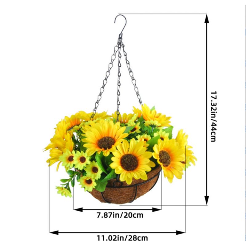 MALL Künstliche Hängeblumen im – Gardening Tools Yellow Bewertung und Preis