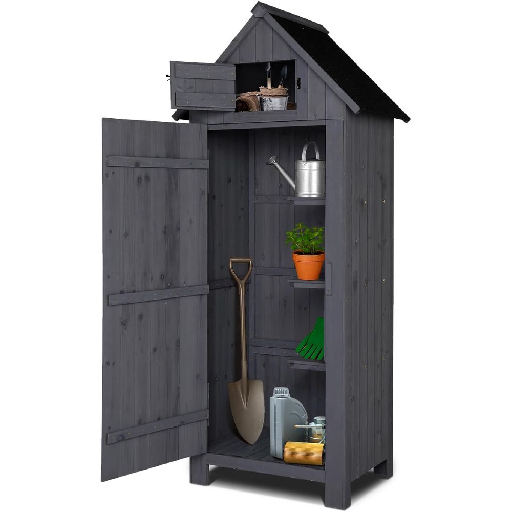 Gartenhaus aus Holz für den Au – Gardening Tools Organizer Bewertung und Preis