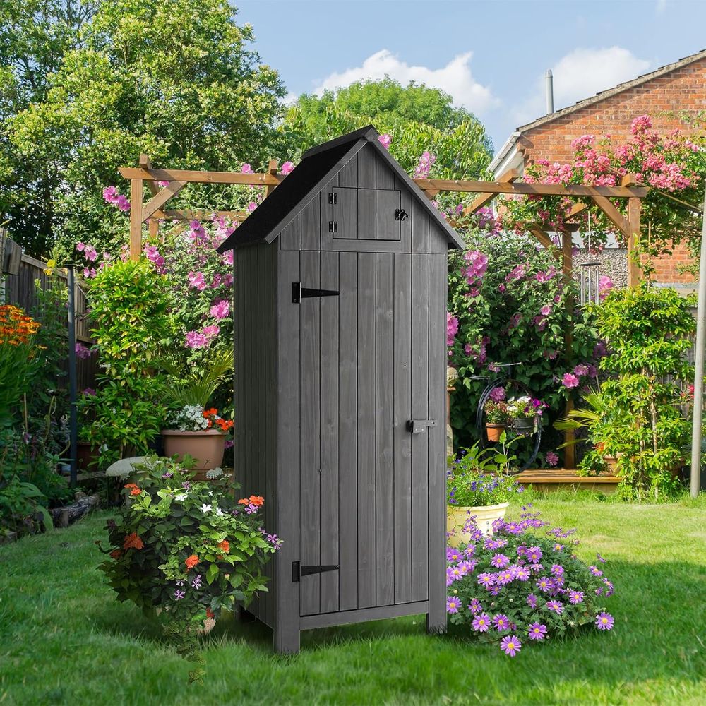 Gartenhaus aus Holz für den Au – Gardening Tools Organizer Bewertung und Preis