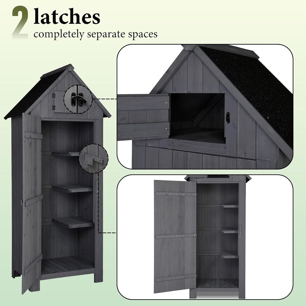 Gartenhaus aus Holz für den Au – Gardening Tools Organizer Bewertung und Preis