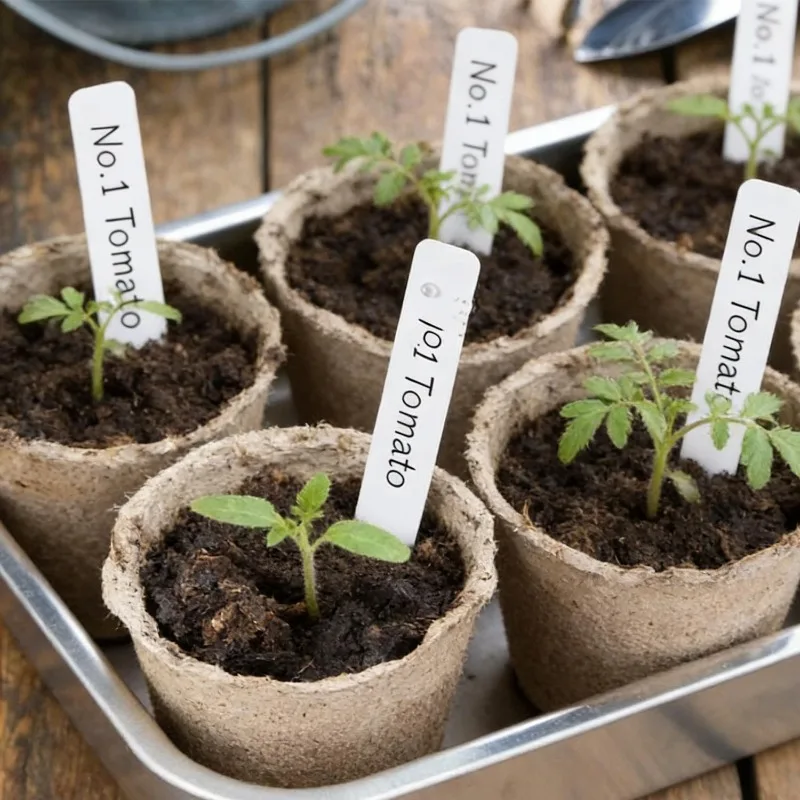 Pflanzentöpfe, Pflanzenetikett – Gardening Tools Labeled Bewertung und Preis