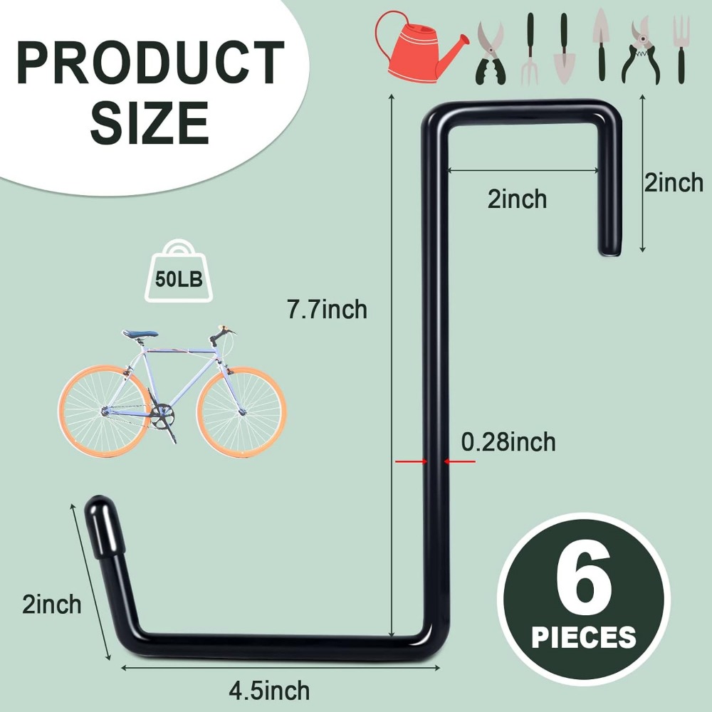 Große 2/3/4/6/9 Stück Garagenh – Gardening Tools Required Bewertung und Preis