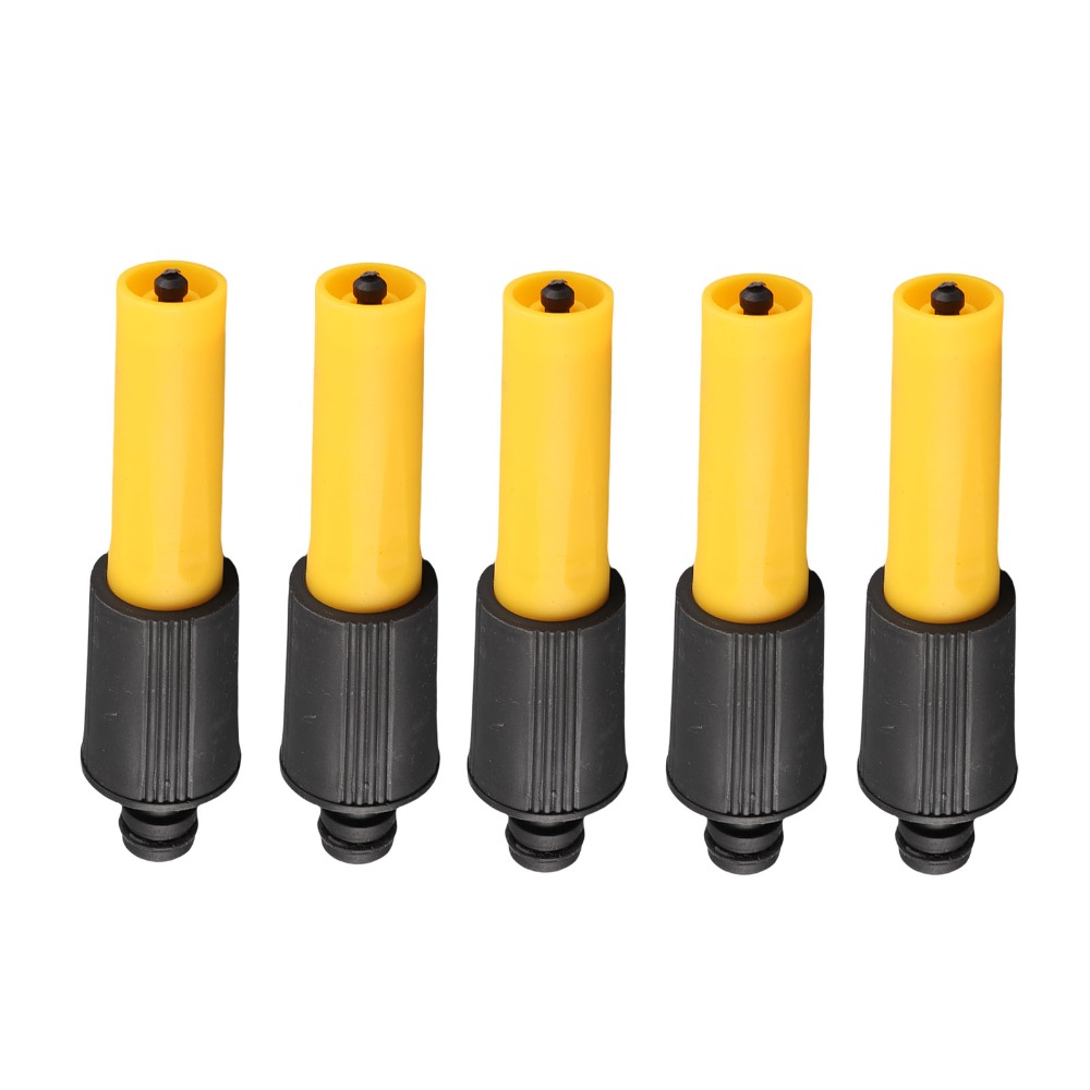 5 Stück Kunststoff-Hochdrucksc – Gardening Tools Yellow Bewertung und Preis