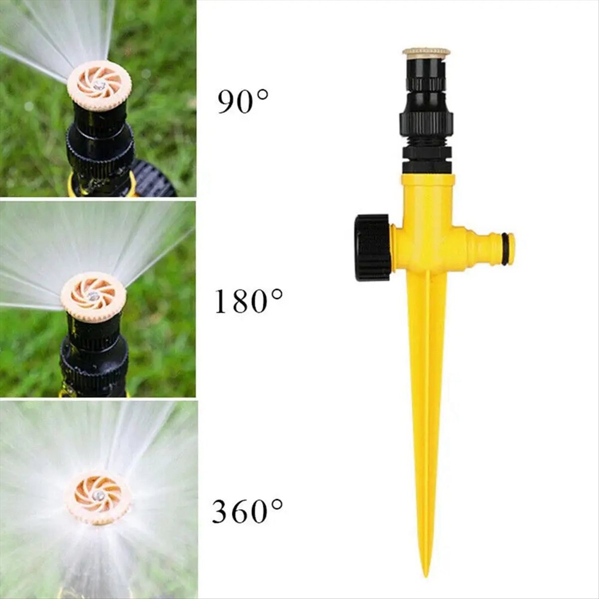 AT16 Gartensprinkler 360 °   R – Gardening Tools Yellow Bewertung und Preis