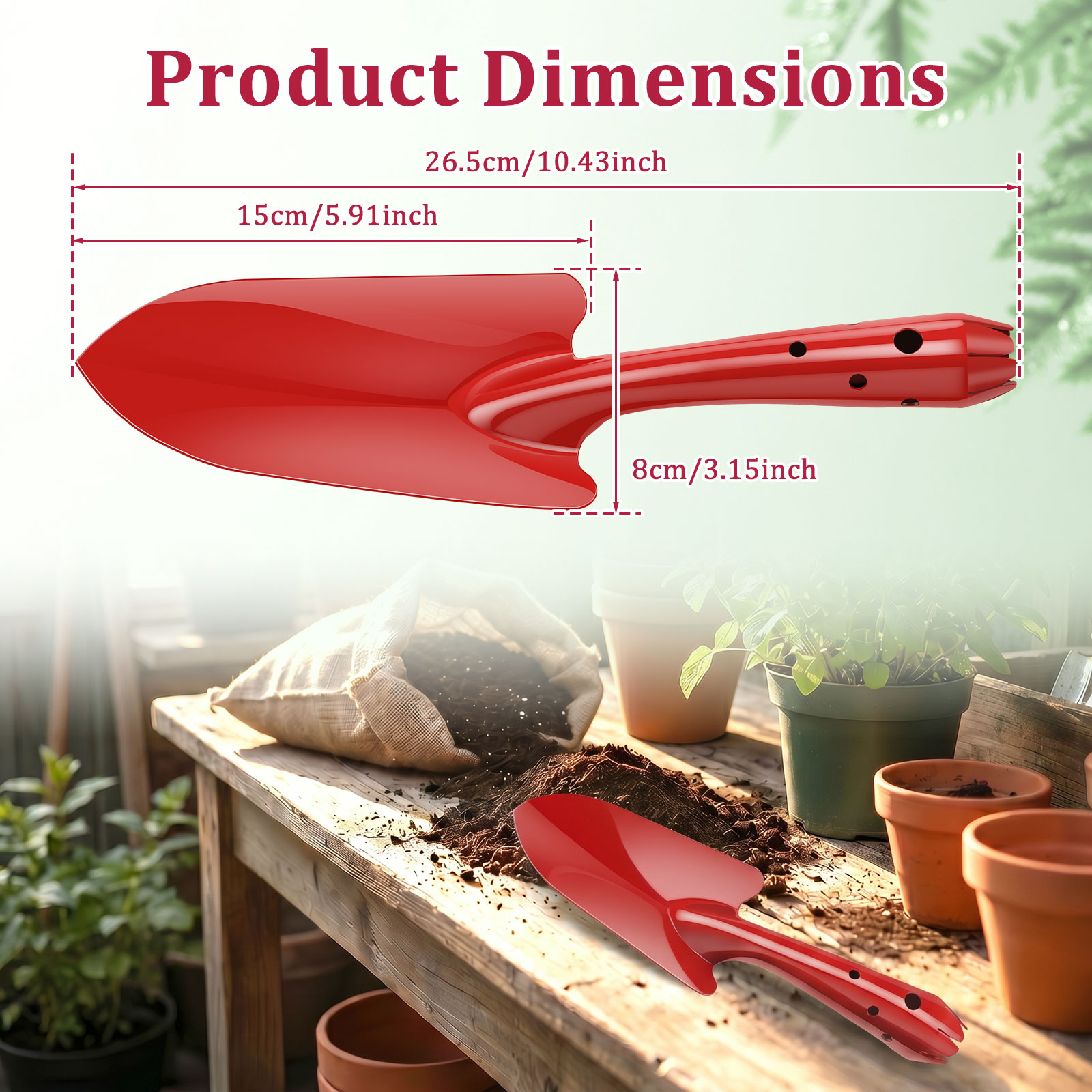 Gartenkelle Rostbeständige Met – Gardening Tools Trowel Bewertung und Preis