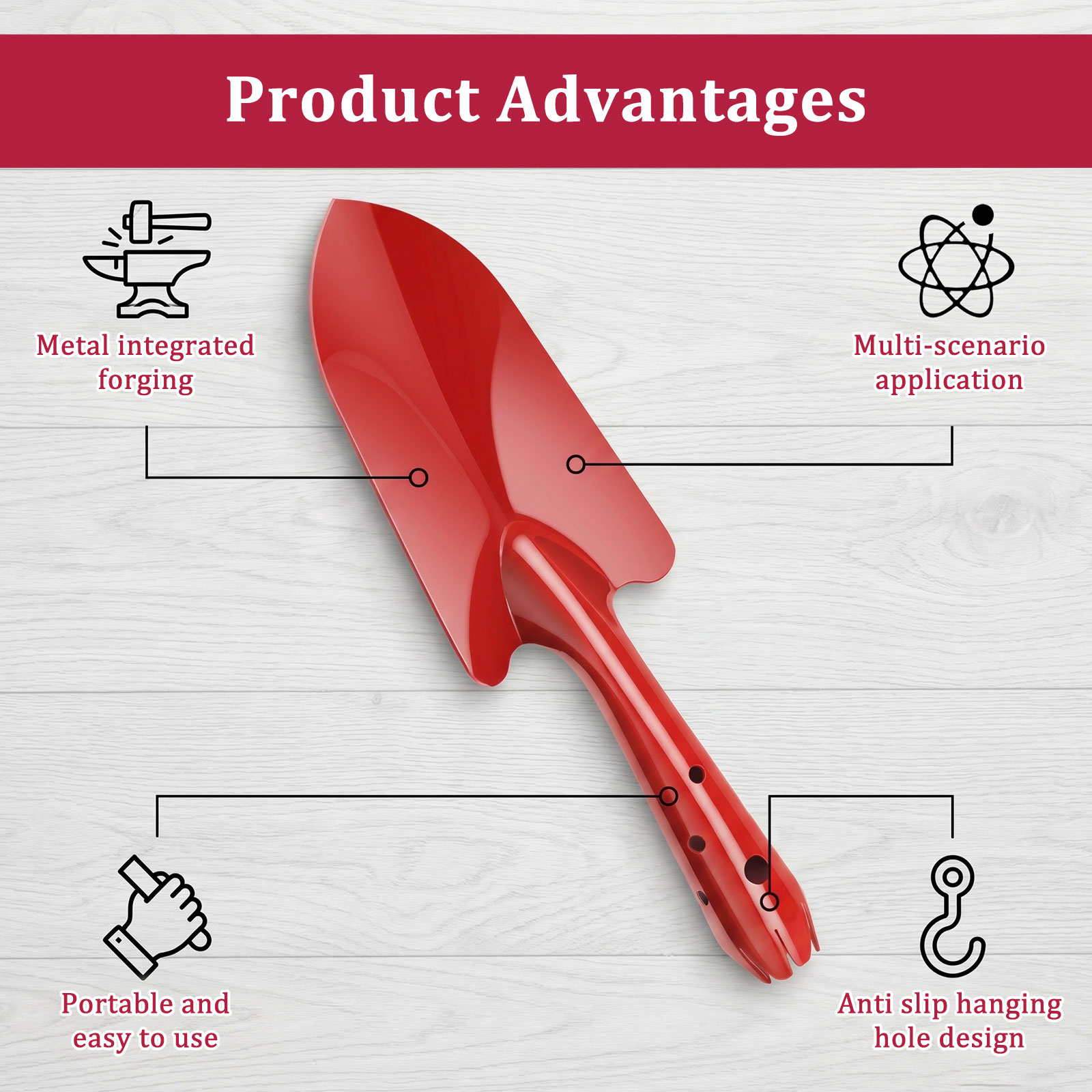 Gartenkelle Rostbeständige Met – Gardening Tools Trowel Bewertung und Preis