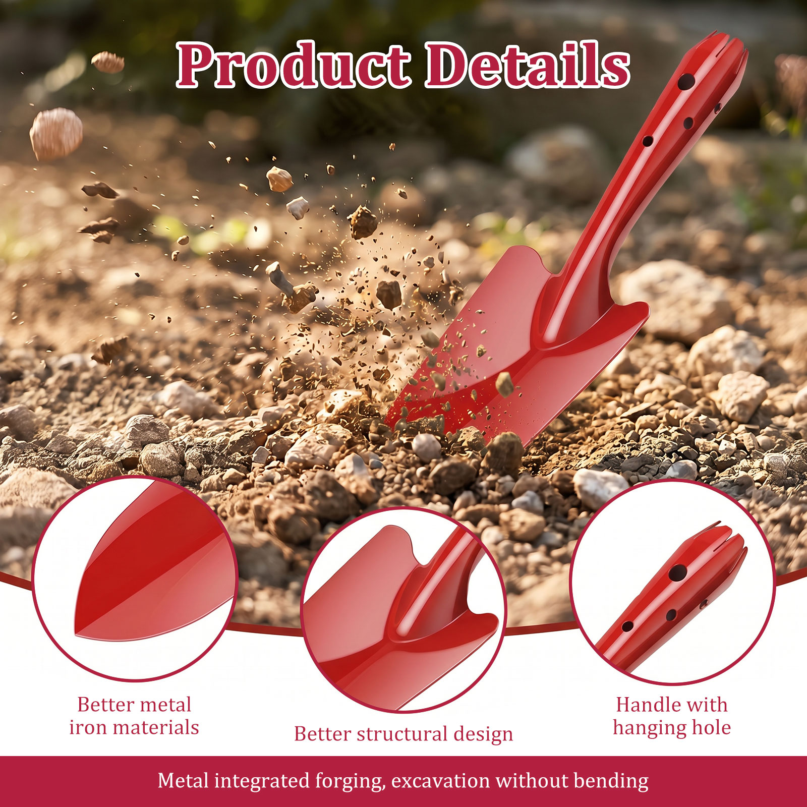 Gartenkelle Rostbeständige Met – Gardening Tools Trowel Bewertung und Preis
