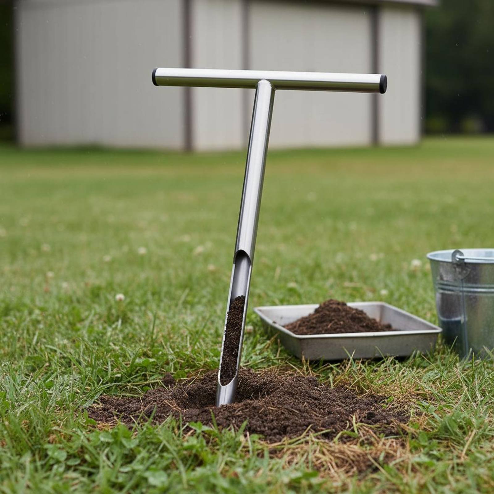 Edelstahl-Bodensampler, einfac – Gardening Tools Heavy Duty Bewertung und Preis