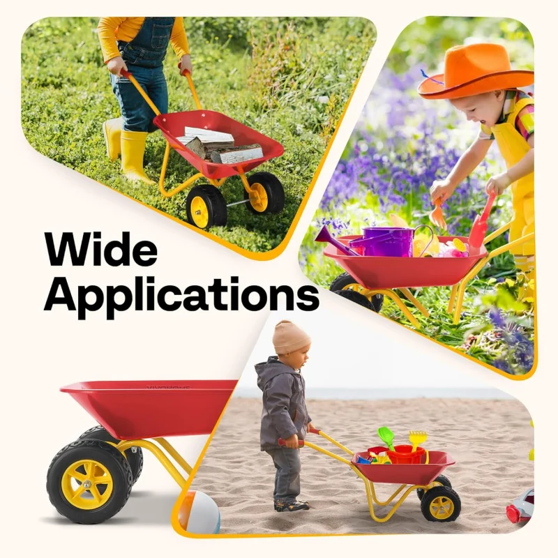 Kinder-Schubkarre mit Gartenwe – Gardening Tools Toddler Bewertung und Preis